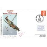 Air Vice Marshall C G Lott CB CBE DSO signed FDC Dowding and the Battle of Britain PM Dowding