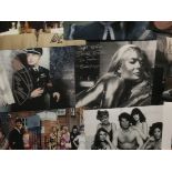 TV Film Music autograph collection of Thirty 10 x 8 inch photos. Includes Shirley Eaton Goldfinger