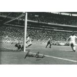 Gordon Banks Famous Pele save England Signed photo