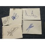 Motor Racing signed collection