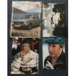 Formula 1 Motor Racing Champions signed collection inc. Graham Hill signed magazine