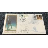 50th Anniversary of the conquest of Everest multiple signed Internetstamps official FDC.