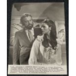 Richard Burton signed 10 x 8 inch b/w photo from the movie Bluebeard