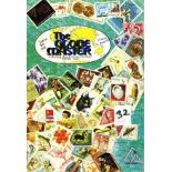 The Globemaster stamp album. 50 pages of stamps. Includes GB, Canada, Germany, France, USA and more.
