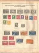 19 USA mint and used stamps. 1885/1909 on loose page. Catalogues at approx £400. Good condition.