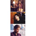 Blowout Sale! Lot of 3 Vampire Diaries tv show hand signed 10x8 photos. This beautiful lot of 3 hand