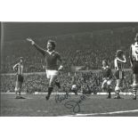 JIM McCALLIOG signed Manchester United 8x12 Photo. All autographs come with a Certificate of