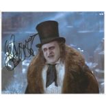 Danny DeVito signed 10 x 8 inch photo in character as the Penguin. All autographs come with a