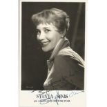 Sylvia Syms signed 6x3 black and white photo. English actress. All autographs come with a