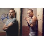 Blowout Sale! Lot of 2 Prison Break tv show hand signed 10x8 photos. This beautiful lot of 2 hand