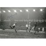 JIMMY GREENHOFF 1979, football autographed 12 x 8 photo, a superb image depicting the Manchester