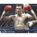 Ritchie Woodhall signed 10x8 colour photo. British former professional boxer who competed from