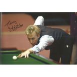 TERRY GRIFFITHS signed Snooker 8x12 Photo. All autographs come with a Certificate of Authenticity.