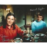 Susan Jameson and Michael Jayston signed UFO 10x8 colour photo. UFO is a 1970 British science