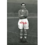 Lawrie Hughes Liverpool Signed 12 x 8 inch football photo. . All autographs come with a