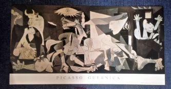 Picasso Guernica Print 16x38 approx Guernica is a large 1937 oil painting on canvas by Spanish