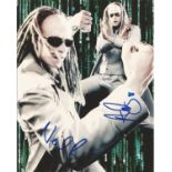 Adrian Rayment and Neil Rayment signed Matrix 10x8 colour photo. The Twins (played by identical