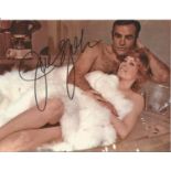 Jill St John' as Tiffany Case in 'Diamonds are forever'. All autographs come with a Certificate of