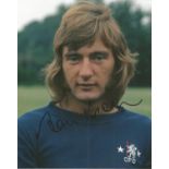 ALAN HUDSON signed Chelsea 8x10 Photo. All autographs come with a Certificate of Authenticity. We