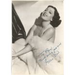 Ellen Drew signed vintage 10x8 photo. November 23, 1914 - December 3, 2003) was an American film