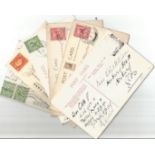 Cheltenham franked postcards. 1910-1935. 6 included. Good condition. We combine postage on