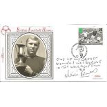 Martin Peters signed British Football Heroes Benham small silk FDC. All autographs come with a