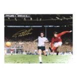 GEOFF HURST signed 1966 England World Cup Final 12x16 Print. All autographs come with a