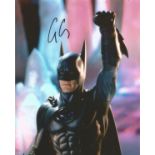 George Clooney signed 10x8 colour photo as Batman. All autographs come with a Certificate of