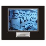 Stunning Display! Star Wars Billy James Machin hand signed professionally mounted display. This