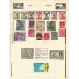 BCW stamp collection on 22 loose pages. Includes Canada, India, New Zealand, South Africa and
