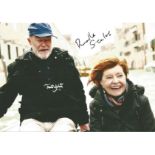 Timothy West and Prunella Scales signed 12x8 colour photo. All autographs come with a Certificate of