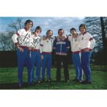 ENGLAND 1977, football autographed 12 x 8 photo, a superb image depicting Manchester City´s
