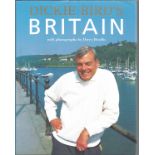 Dickie Bird signed Britain hardback book. Signed on inside title page. Dedicated. All autographs