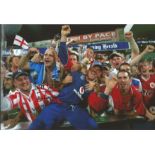 PAUL NIXON signed England Cricket 8x12 Photo. All autographs come with a Certificate of