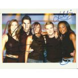 Liberty X multi signed 10x8 colour photo. Liberty X (originally called Liberty) were a British-Irish