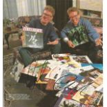 The Proclaimers signed 10x8 colour magazine photo. The Proclaimers are a Scottish rock duo formed in