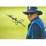 Cricket Trevor Bayliss signed 12x8 colour photo. Trevor Harley Bayliss OBE (born 21 December 1962)