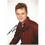 Andrew Hayden Smith signed 10x8 colour photo. Andrew Hayden-Smith (born Andrew John Smith, 5