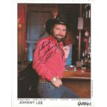 Johnny Lee signed 10x8 colour photo. Johnny Lee (born John Lee Ham; July 3, 1946) is an American
