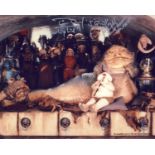 Blowout Sale! Star Wars Jabba's Palace hand signed 10x8 photo. This beautiful hand signed photo