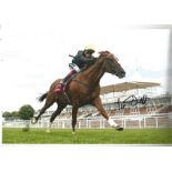 Horse Racing Frankie Dettori signed 12x8 colour photo. Lanfranco "Frankie" Dettori, MBE (born 15