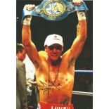 Boxing Jamie Moore signed 12x8 colour photo. Jamie Moore (born 4 November 1978) is a British