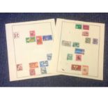 Switzerland stamp collection 12 used stamps 1954/56. Good condition. We combine postage on