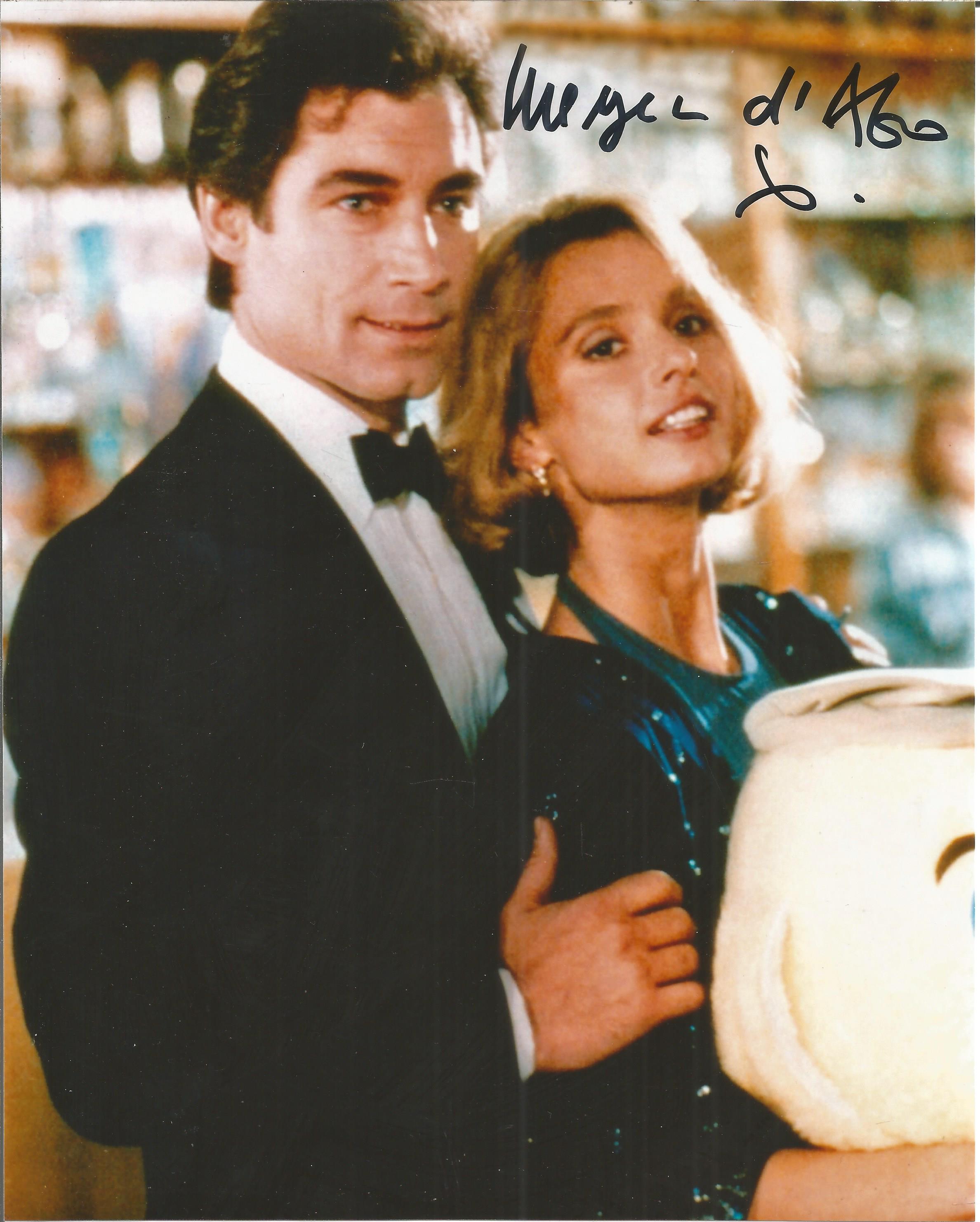 Maryam D'Abo as Kara Milovic in 'The living daylights'. All autographs come with a Certificate of