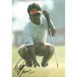 Ryo Ishikawa Signed 12 x 8 inch golf photo. Good Condition. All autographs come with a Certificate