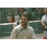 Motor Racing Jacques Villeneuve signed 12x8 colour photo of the 1997 Formula One World Champion.