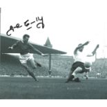 John Connelly signed 10x8 colour photo pictured while playing for Manchester United. Good Condition.