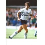 Football Tony Galvin 10x8 Signed Colour Photo Pictured In Action For Spurs. Good Condition. All