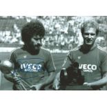 Paul Breitner Bayern Signed 12 x 8 inch football photo. Good Condition. All autographs come with a