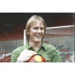 Gary Bailey signed 12x8 colour photo pictured during his time with Manchester United. Gary Richard